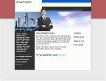 Tablet Screenshot of grandheritage.durusnetworks.com